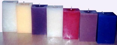 Square Pillar Candles